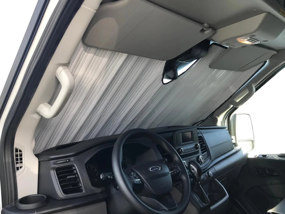 Custom-Fit Windshield Sun Shade for Ford Transit Van J823205