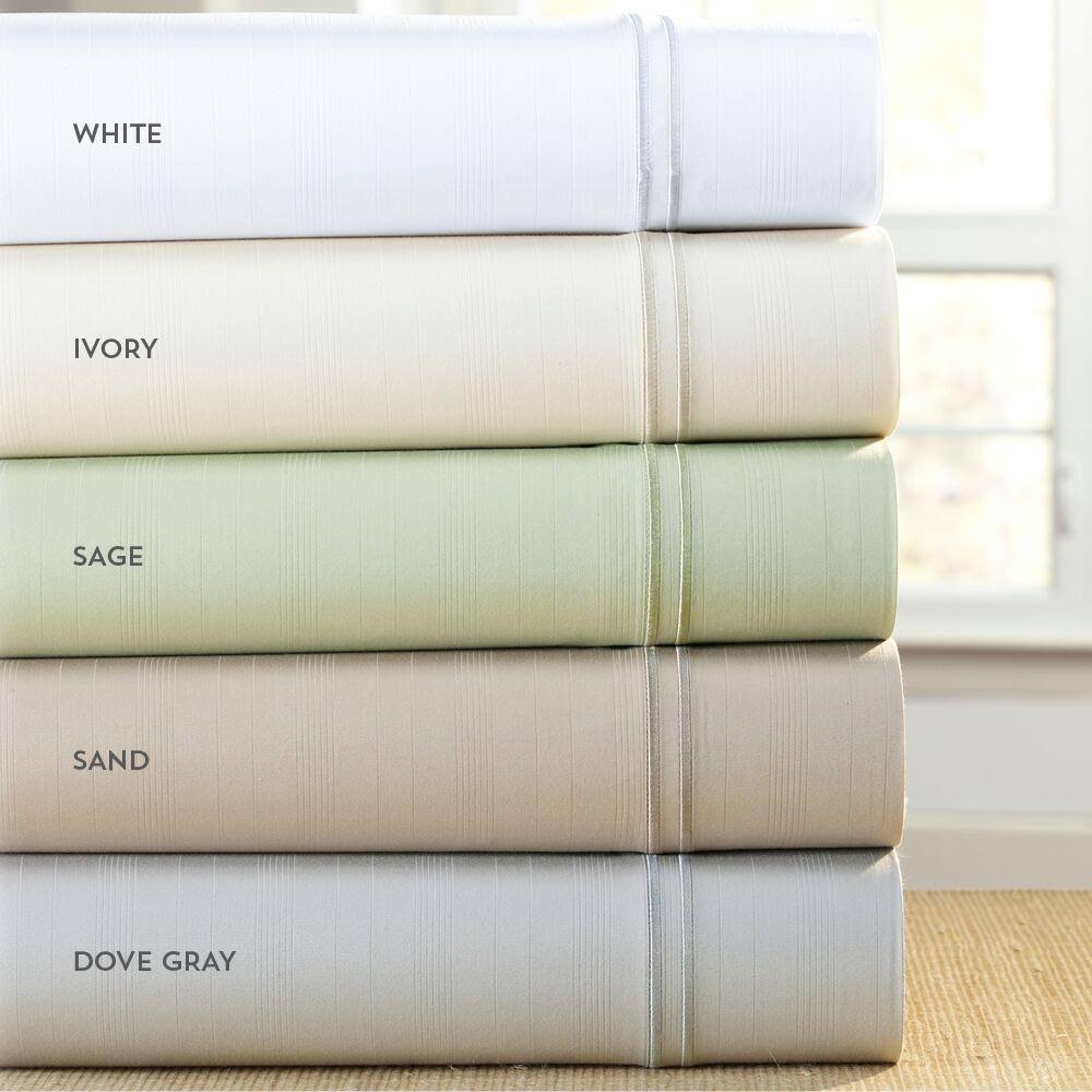 Bamboo Sheets Queen / Dove Gray I8891