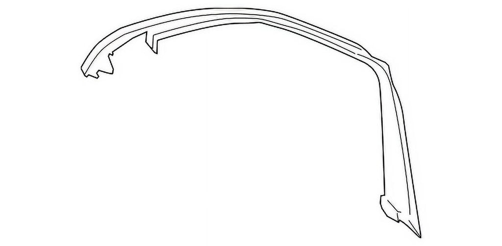 BMW Cover Window Frame Door Front J86611