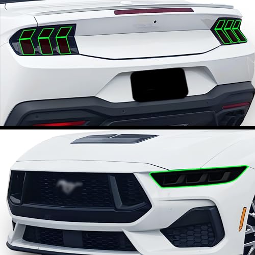 Dark Smoke Tail Light Tint Kit Film J2410