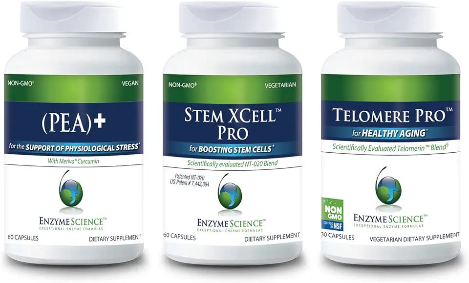 Pea 60, Stem XCell Pro 60 & Telomere 30 I341