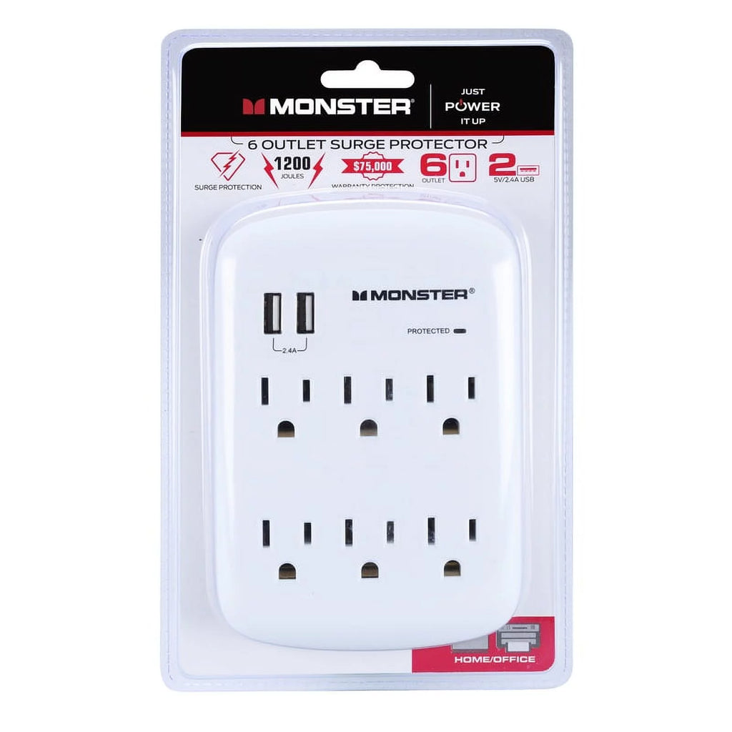 Surge Protector Wall Tap, 1875 Watts, 125 Volts Z358323