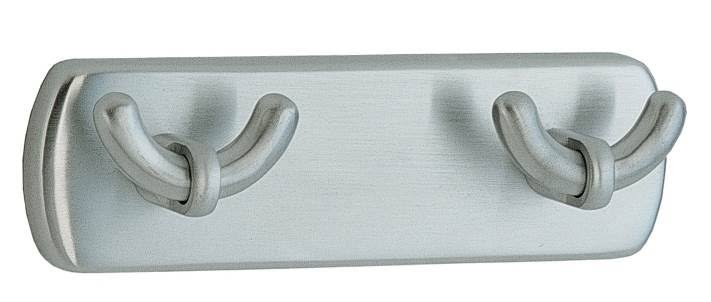 Brushed Chrome Quadruple Towel Hook T8418