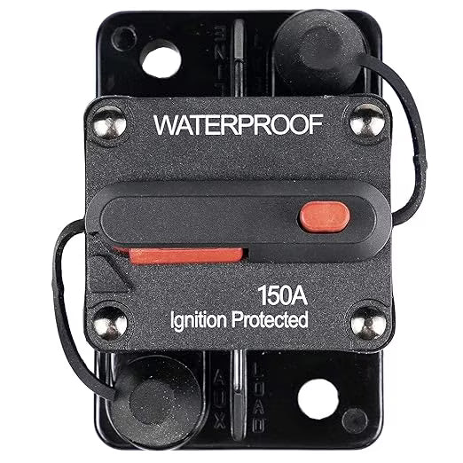 150 Amp Circuit Breaker with Manual Reset Waterproof G278529