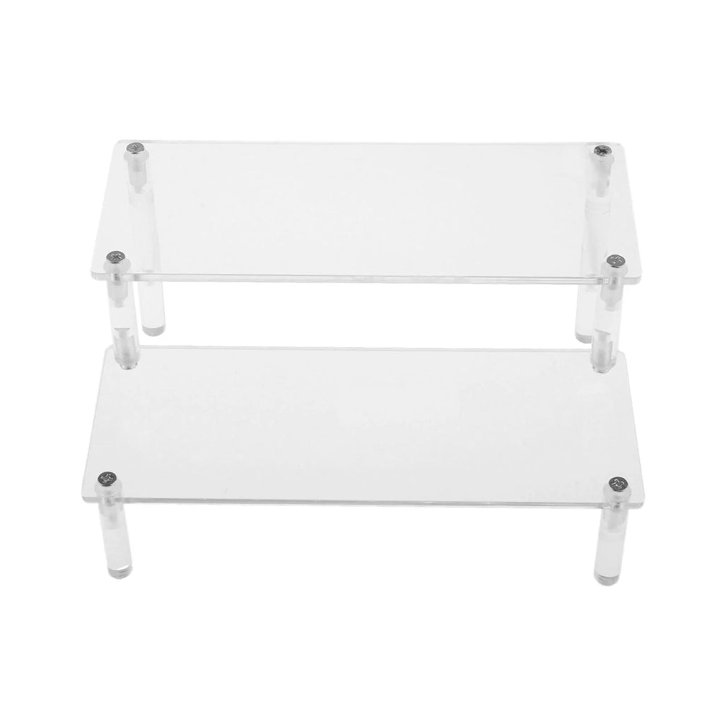 Acrylic Clear Two Layer Display Stand V72521