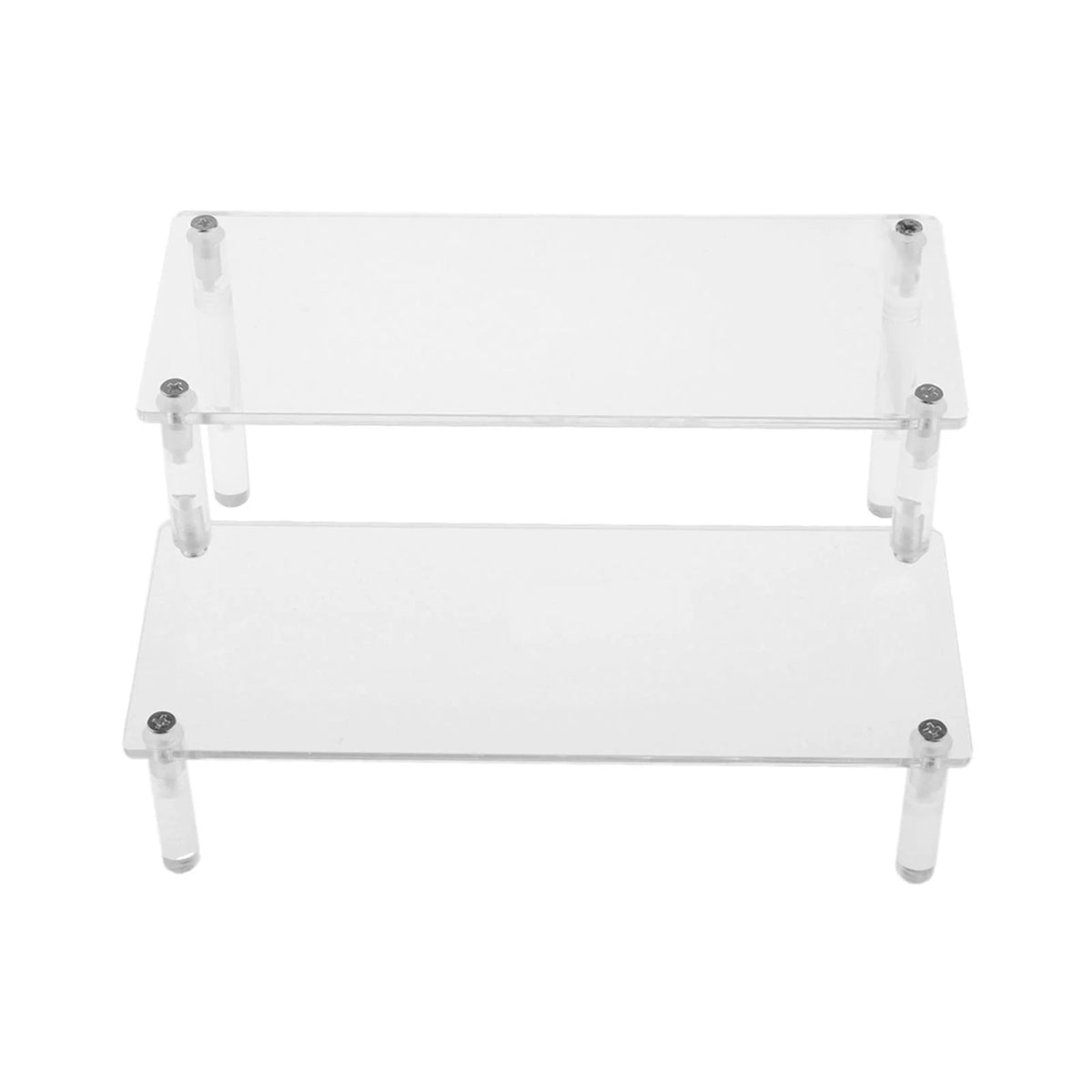 Acrylic Clear Two Layer Display Stand V72521
