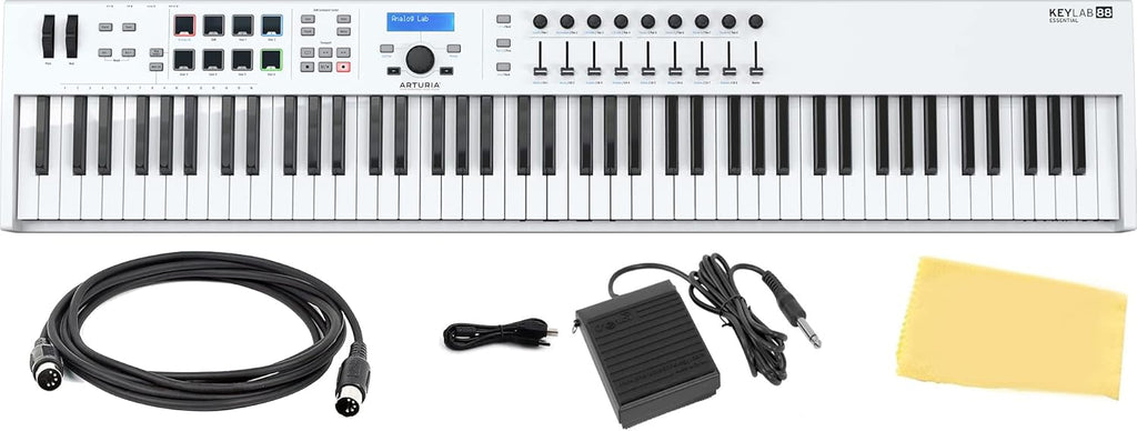 49 Key MIDI Controller Bundle with Sustain Pedal Q692401