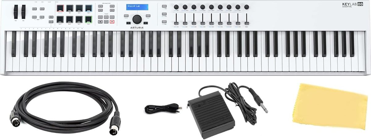 49 Key MIDI Controller Bundle with Sustain Pedal Q692401