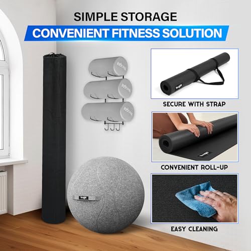 Large 6'x4'x7mm Foam Exercise Mat N13861