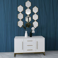 White Modern Dining Room Storage Sideboard K810847