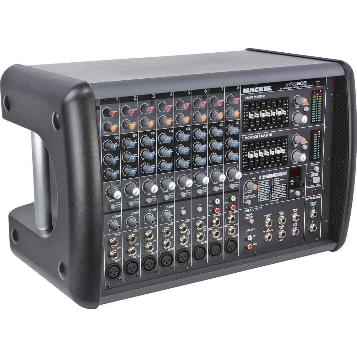 8 Channel Powered Mixer I740004