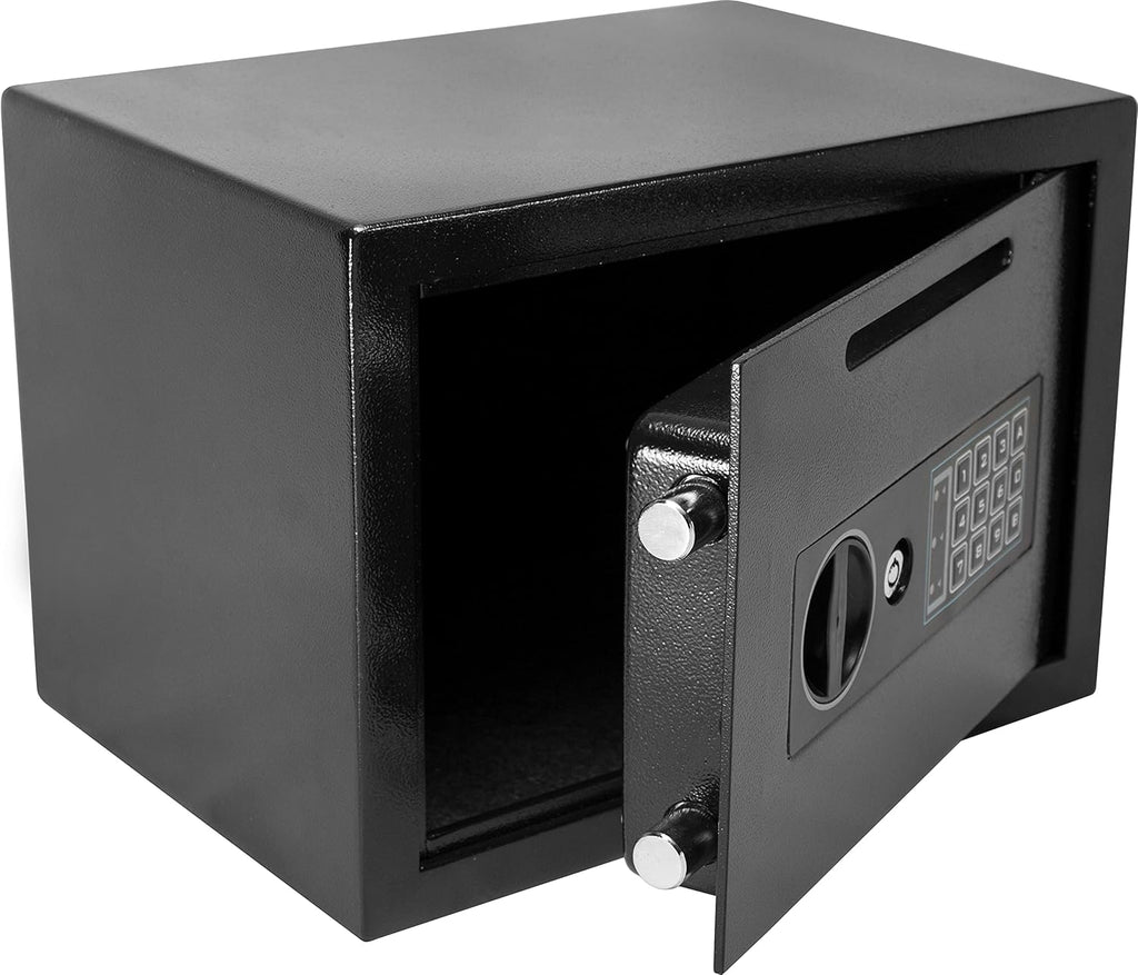 Compact Digital Depository Drop Safe with Front Load Drop Box V94097